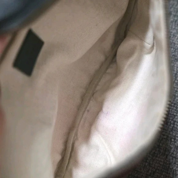 GUCCI LARGE Printed (Unisex) Black Leather Belt / Waist Bag with COA - Picture 11 of 15